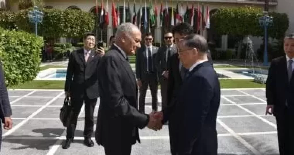 أبو الغيط يستقبل عضو المكتب السياسى للجنة المركزية للحزب الشيوعى الصينى