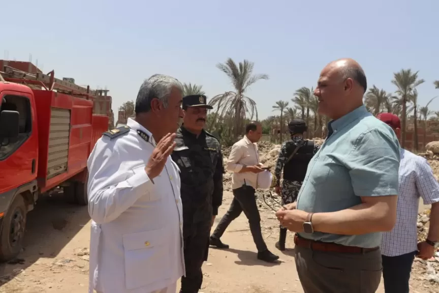 محافظ القليوبية والحكمدار يشهدان إزالة شاملة لتعديات على الأراضي الزراعية بقرية القلج بالخانكة