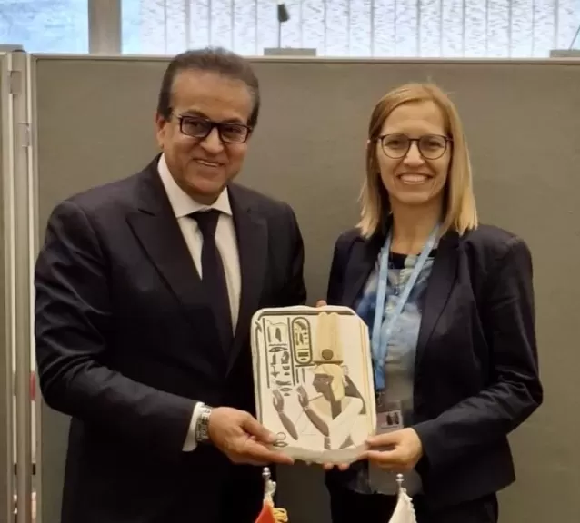”عبدالغفار” يلتقى وزيرة صحة سلوفينيا لبحث التعاون في العديد من المجالات الطبية