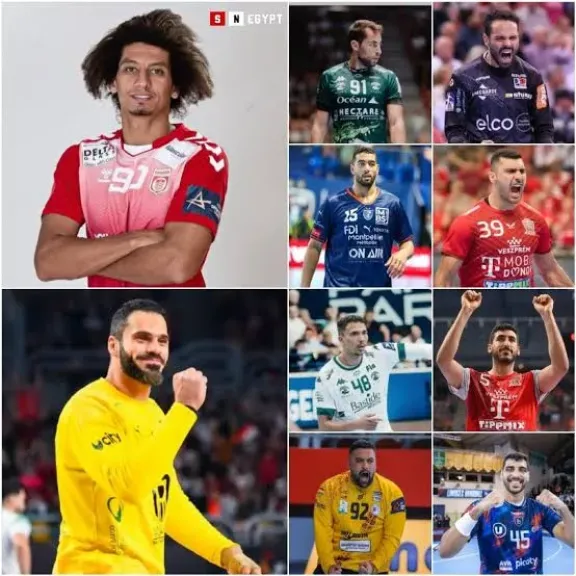 لاول مرة في التاريخ.. 10 لاعبين مصريين وجها لوجه فى ابطال اوروبا لكرة اليد الموسم القادم