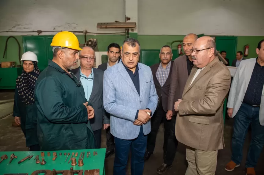 المهندس محمد صلاح الدين مصطفى، وزير الدولة للإنتاج الحربي