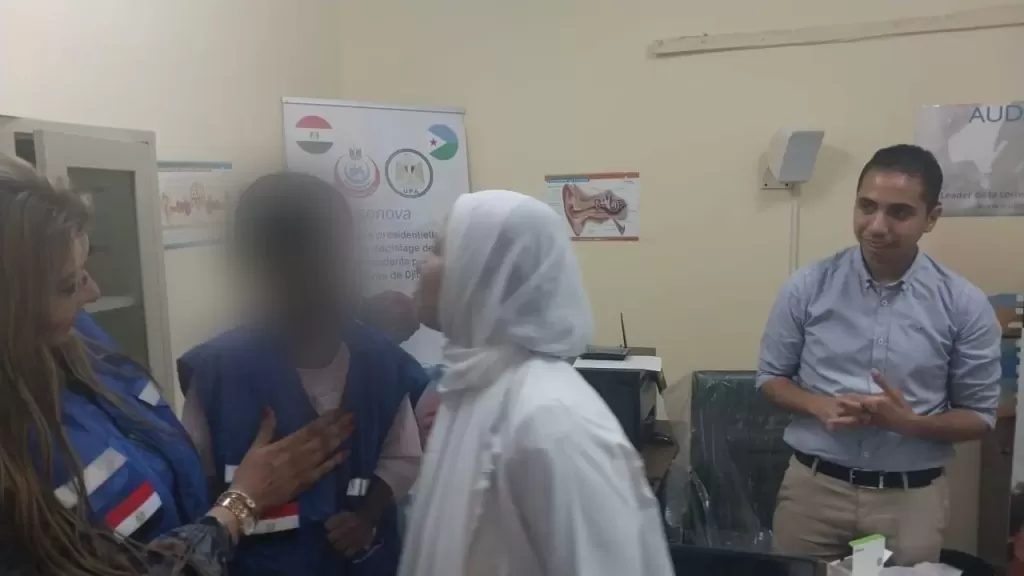 إرسال قافلتين طبيتين لجيبوتي لتنفيذ مبادرة رئاسية لفحص السمع ودعم مرضى الفشل الكلوي