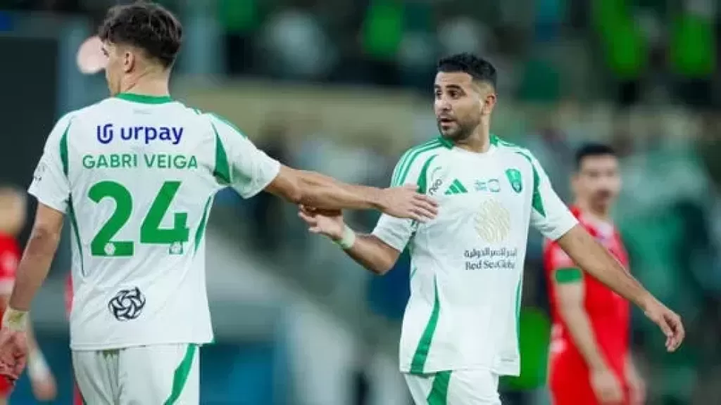 اهلى جدة يتقدم على الاتفاق بهدف نظيف فى الشوط الأول