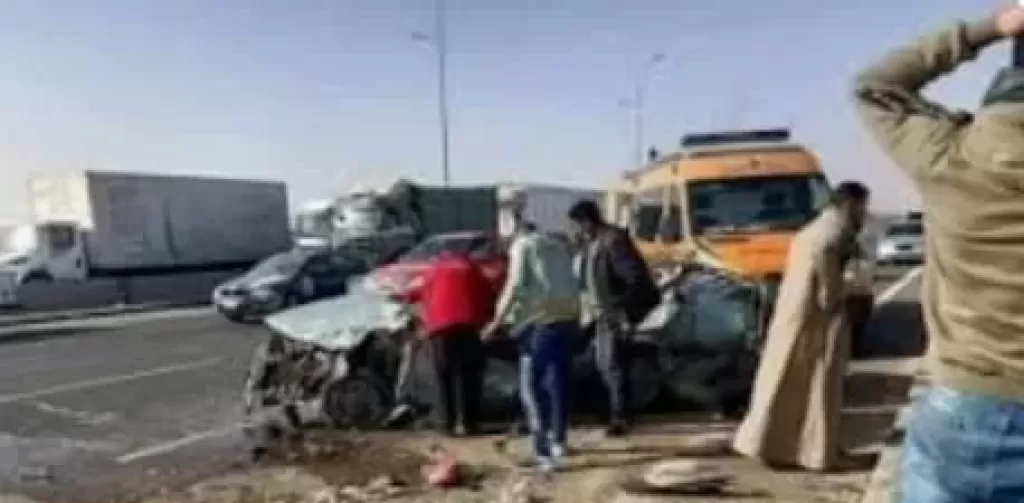 مصرع 3 شباب في حادث تصادم بكفرالشيخ