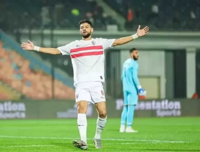مصطفى شلبي يقود هجوم الزمالك أمام بتروجيت
