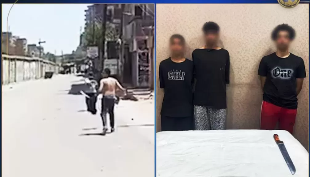 فيديو علي السوشيال ميديا.. يكشف مشاجرة بين أشخاص بحيازتهم أسلحة نارية بالخانكة