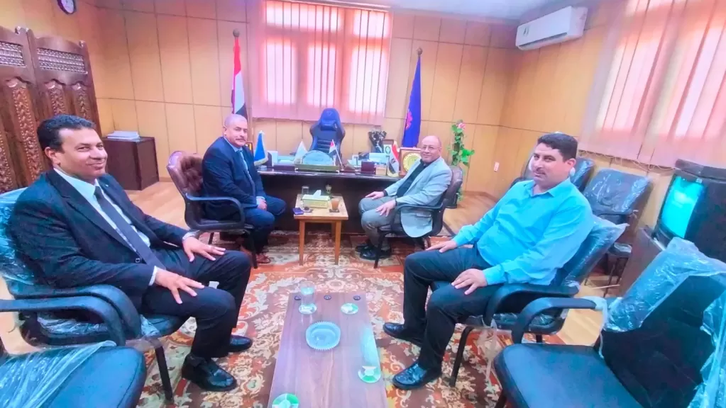 وكيل ”زراعة البحيرة” يستقبل مدير عام الهيئة العامة للإصلاح الزراعى