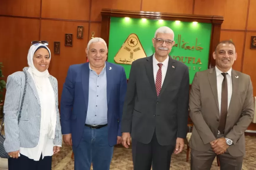رئيس جامعة المنوفية يصدر قرارات بتعيين وكلاء جدد بكلية التربية الرياضية