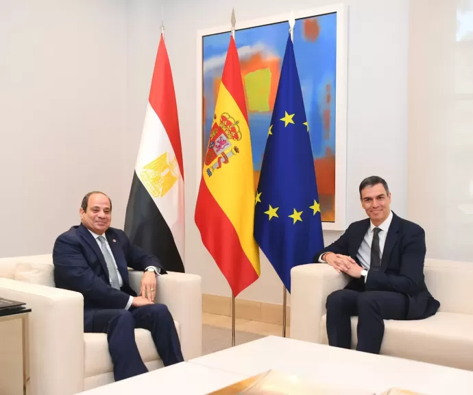 الرئيس السيسي ورئيس وزراء إسبانيا