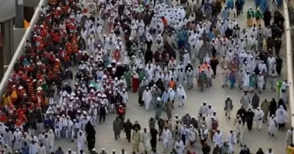 مشهد من بيت الله الحرام