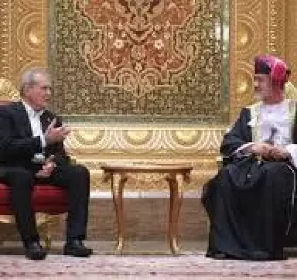 مباحثات الرئيس الايراني ونظيره العماني