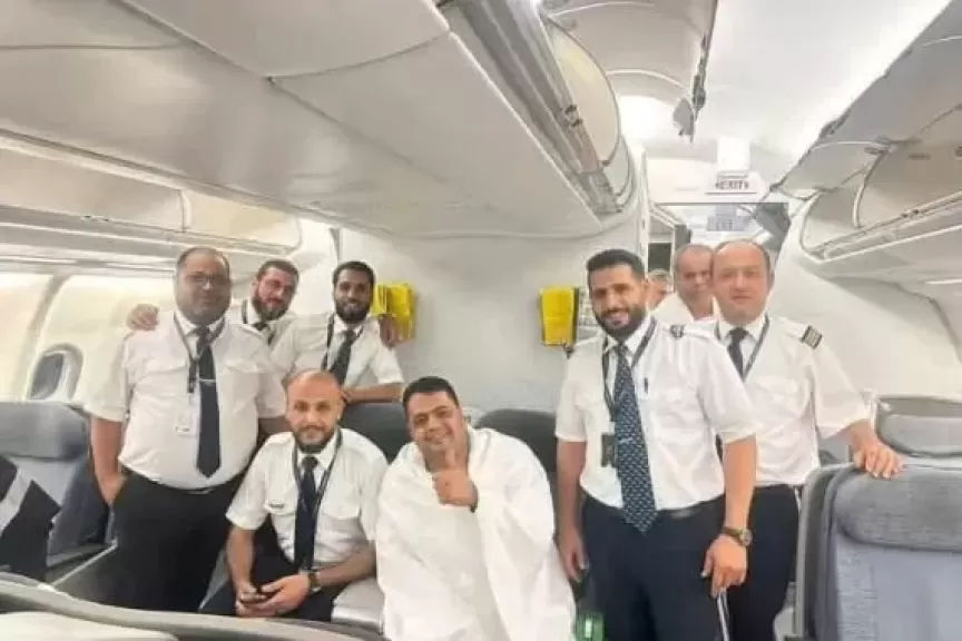 أقرب للخيال.. الحاج عامر عادت له الطائرة مرتين ليسافر لـ«الحج»