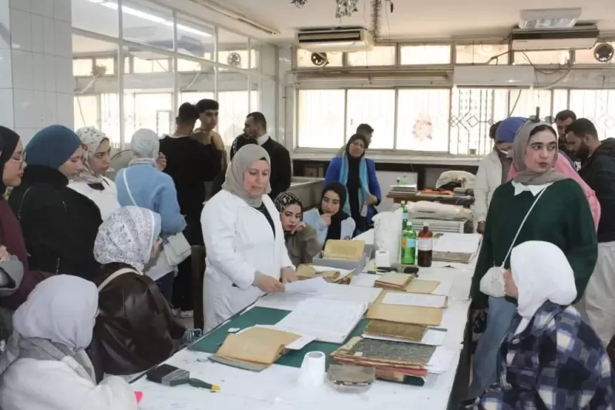 الاثنين القادم تدريب طلاب الجامعة الأمريكية بدار الكتب والوثائق