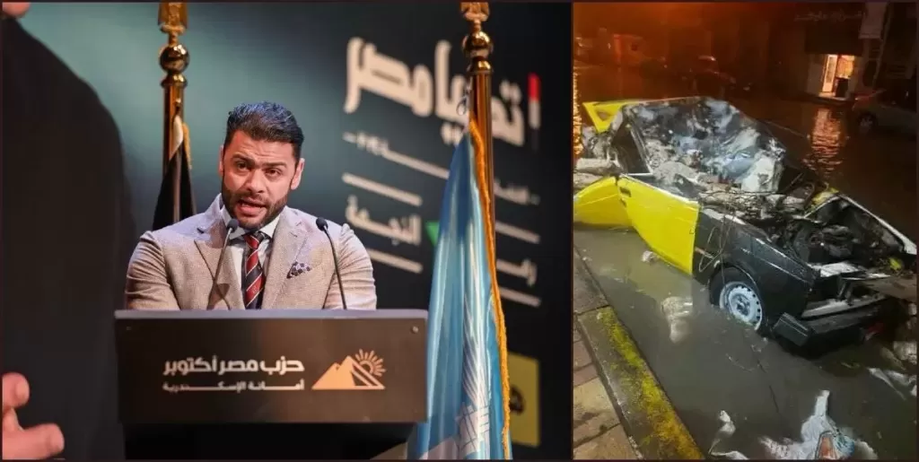 تاكسي جديد لسائق متضرر ضمن مبادرة لحزب مصر أكتوبر بالإسكندرية