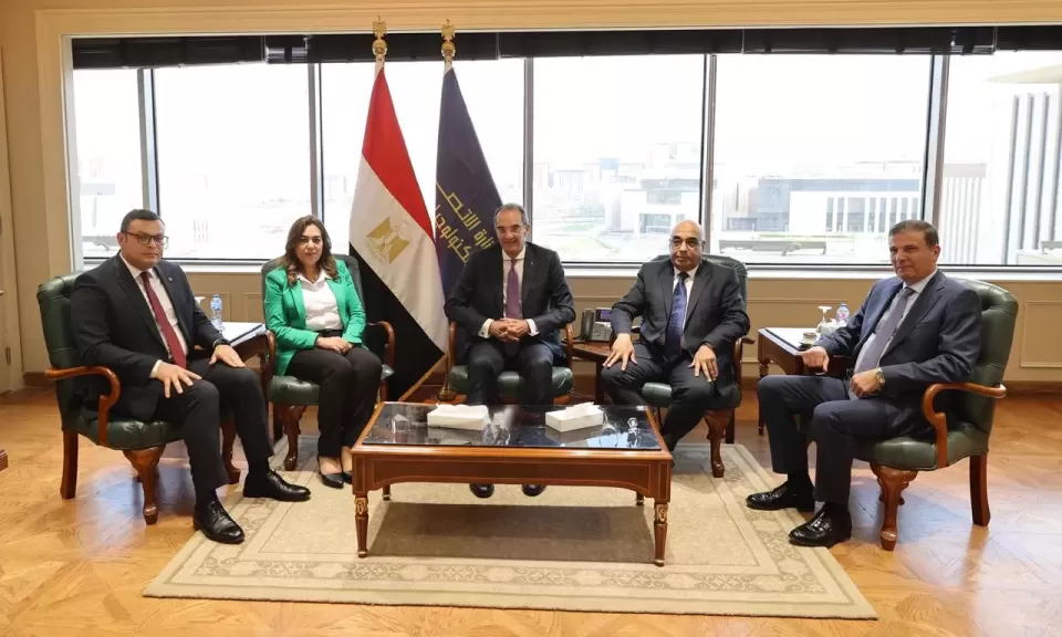 وزراء الاتصالات والتنمية المحلية والعدل والإسكان والزراعة يجتمعون لمتابعة منظومة الرقم القومى العقارى