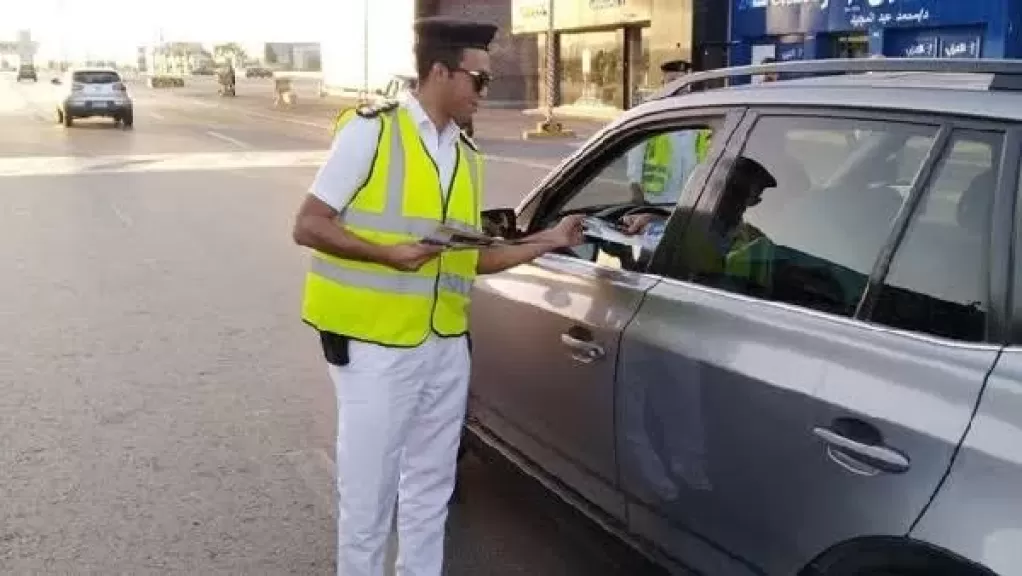 قطاع المرور بوزارة الداخلية يشن حملات بغرض الأنضباط لتسفر عن ضبط 40074 مخالفة