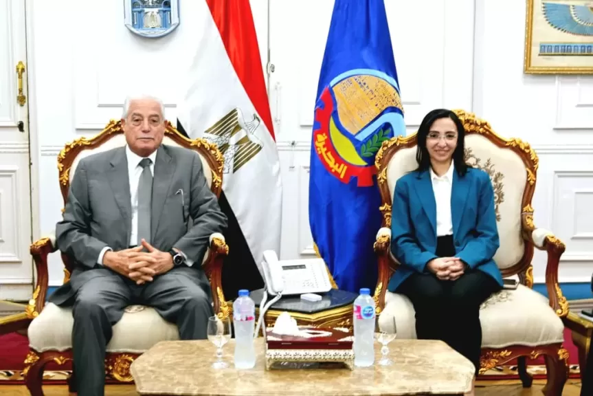 محافظ البحيرة تستقبل مستشار رئيس الجمهورية للتنمية المحلية