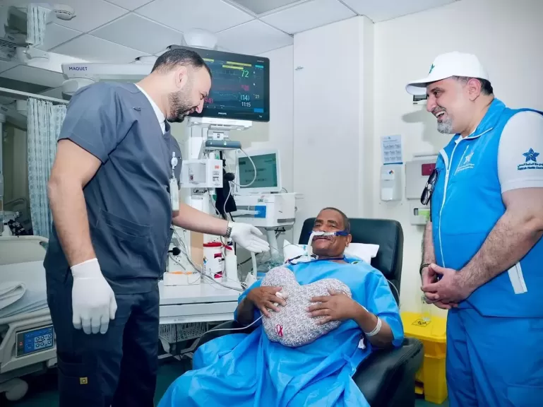 حاج مصري يتجاوز الجلطة القلبية ويستعد لإكمال المناسك بعد علاجه بمدينة الملك عبدالله الطبية