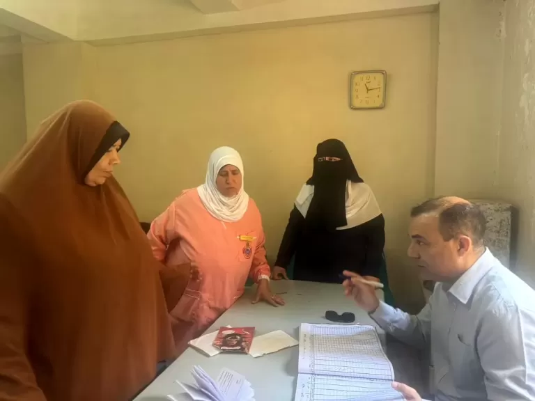 وكيل ”صحة البحيرة” يحيل عاملين بوحدة أرمانيا بإيتاي البارود للتحقيق