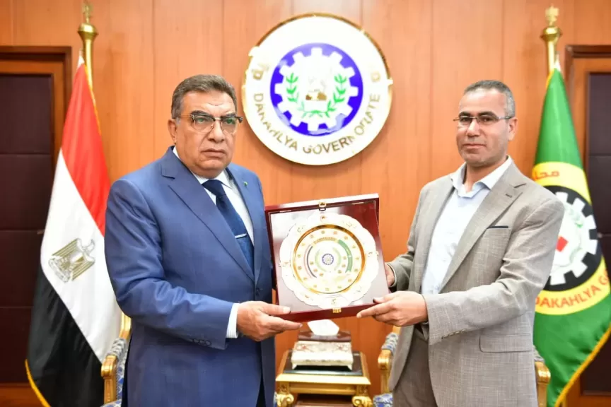 محافظ الدقهلية يكرّم المهندس كمال القلماوي  لانتقاله وكيلاً لوزارة الري بالبحيرة