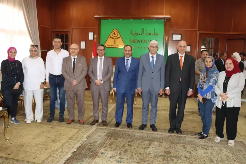 ”القاصد”يهنئ منسوبى جامعة المنوفية بعيد الاضحي المبارك