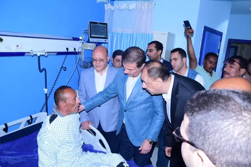 عقب خروجه من المستشفى.. مسؤول حماية الأراضي المعتدى عليه بسوهاج ”للنهار”: حتى لو بعين واحدة سأعود لعملي| خاص