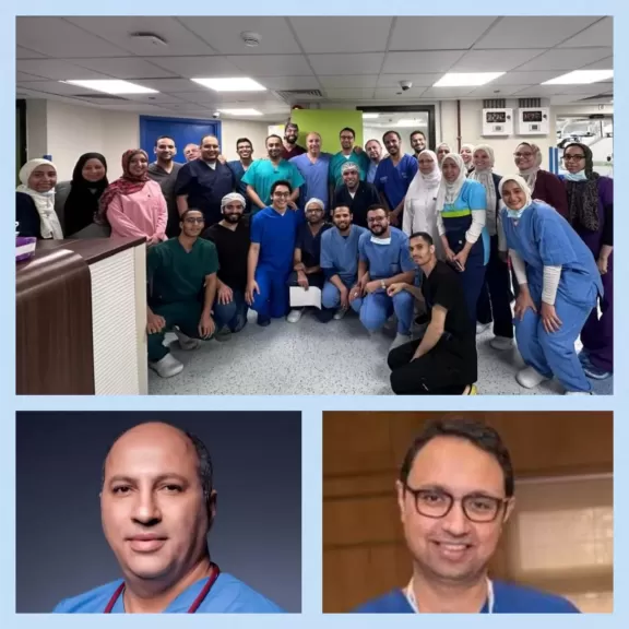 نجاح فريق طبي متخصص بقصر العيني جامعة القاهرة في إجراء جراحة نادرة عالية الخطورة باستخدام ECMO
