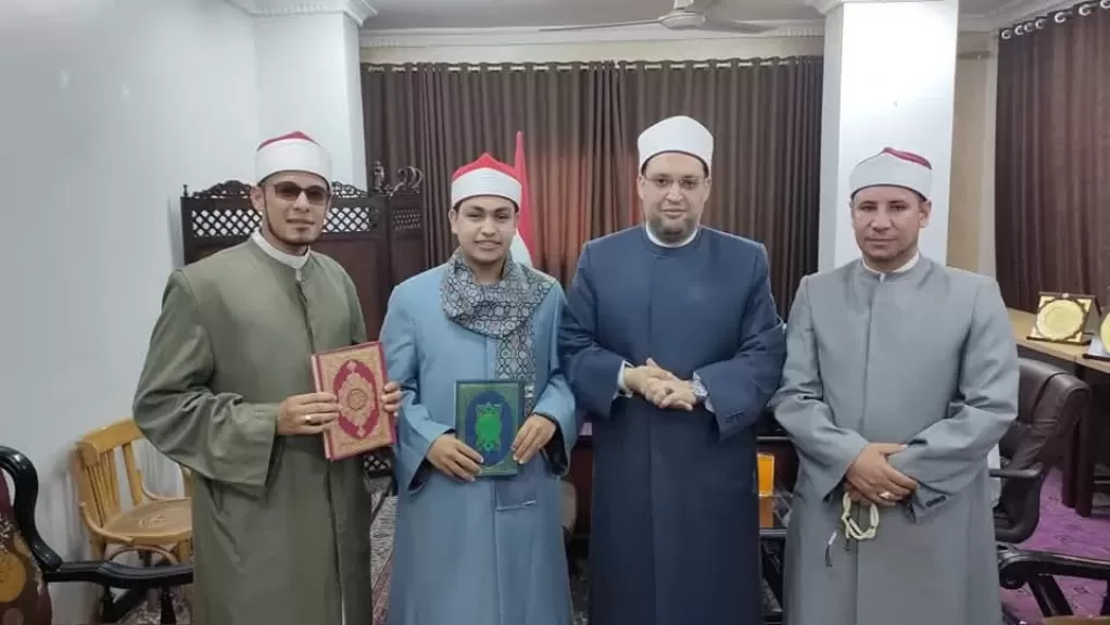 وكيل وزارة الأوقاف بالمنوفية يُكرِّم الفائزين بجائزة مسابقة الصوت الندي