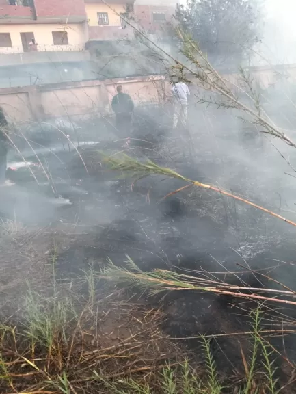 حريق بمركز ارسال بطرة دون خسائر في الأرواح