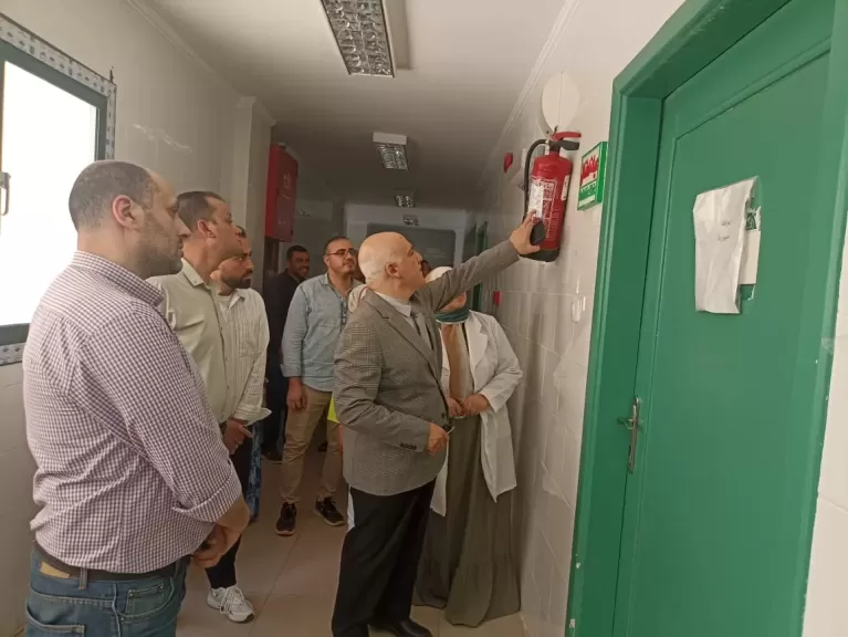 ”الشلقاني” يطمئن على جودة الرعاية الصحية بالقناطر الخيرية