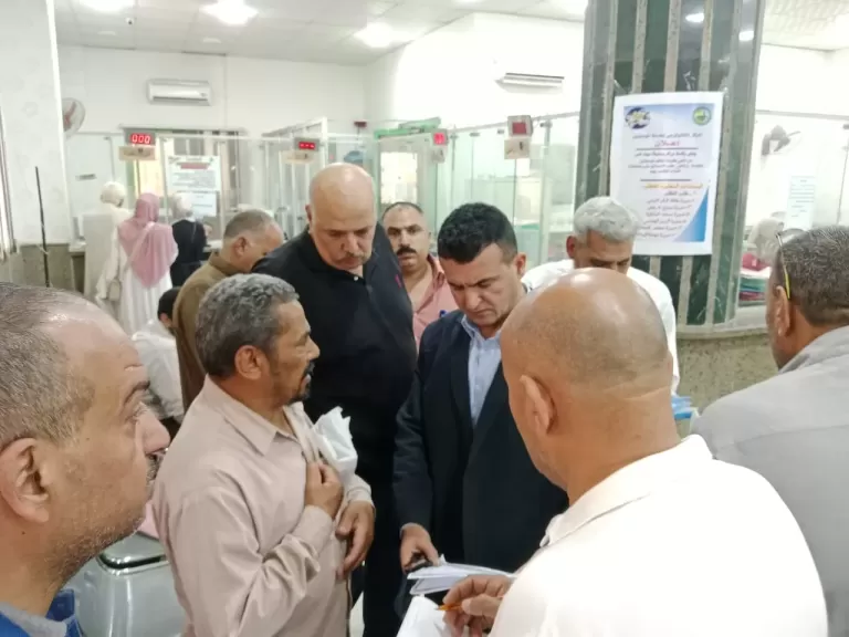 السكرتير العام لمحافظة الدقهلية يقوم بزيارة مفاجئة لمدينة ميت غمر
