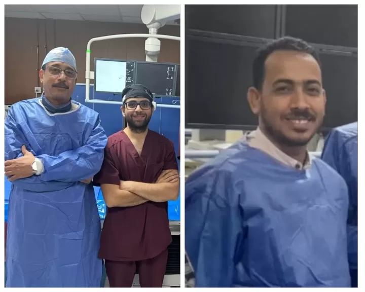 عقب إصابته بطعنة نافذة في الرقبة .. فريق طبي بالمستشفى الجامعى ينجح في إنقاذ حياة شاب من الموت