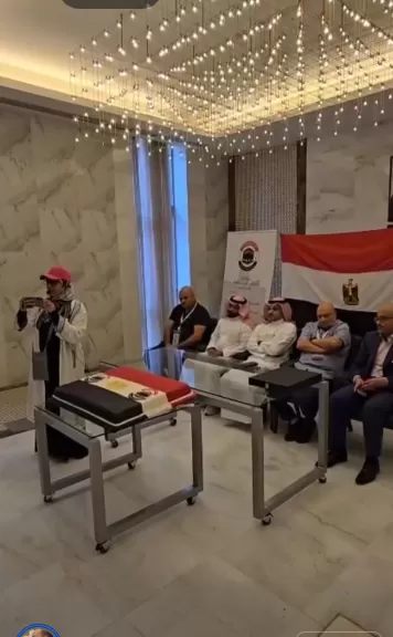 بعثة حج الجمعيات الاهلية المصرية  نشكر السعودية علي ما وفرته لراحة ضيوف الرحمن من المصريين وتيسير مهمتنا