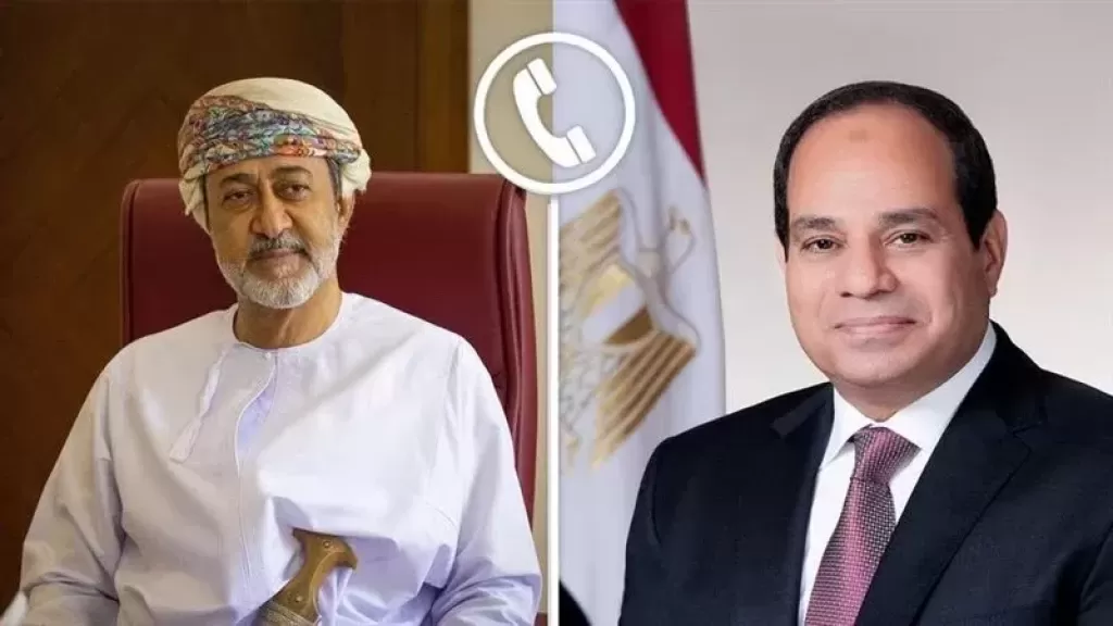 الرئيس السيسي في اتصال هاتفي مع سلطان عُمان: نرفض الانزلاق إلى صراع إقليمي