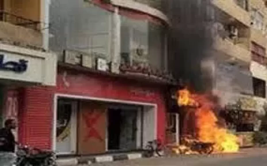 دون إصابات.. إندلاع حريق بعقار سكنى بالحى التاسع بالعبور