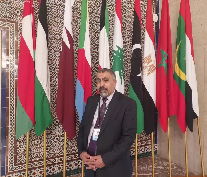 الدكتور حسين العدوان خبير العلاقات الدولية ورئيس حزب الاتجاه الوطني الاردني في تصريحات خاصة للنهار