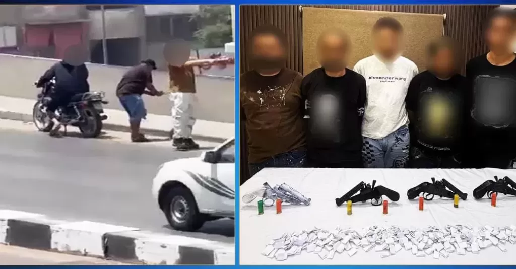 بسبب أولوية المرور.. ضبط ”كمونة وإبليس والنص” بعد معركة بالأسلحة النارية بشبرا الخيمه