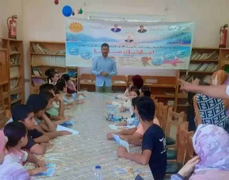 ورش لتعديل السلوك بعنوان ”صنّاع الغد” بمركز شباب الجابرية ضمن مبادرة ”إجازتك معانا”