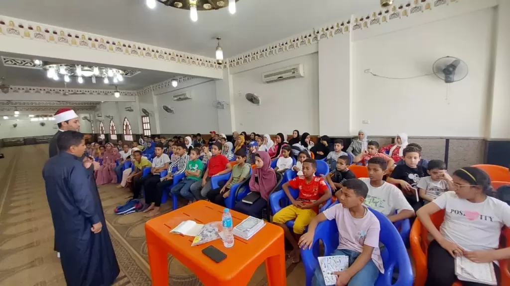 تواصل فاعليات البرنامج الصيفي للطفل بمسجد الميناء الكبير بالغردقة