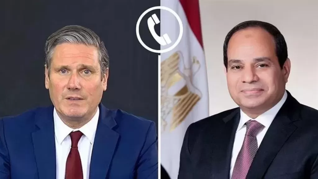 السيسي ورئيس وزراء بريطانيا: وقف إطلاق النار بين إيران وإسرائيل خطوة مهمة لتفادي التصعيد الإقليمي