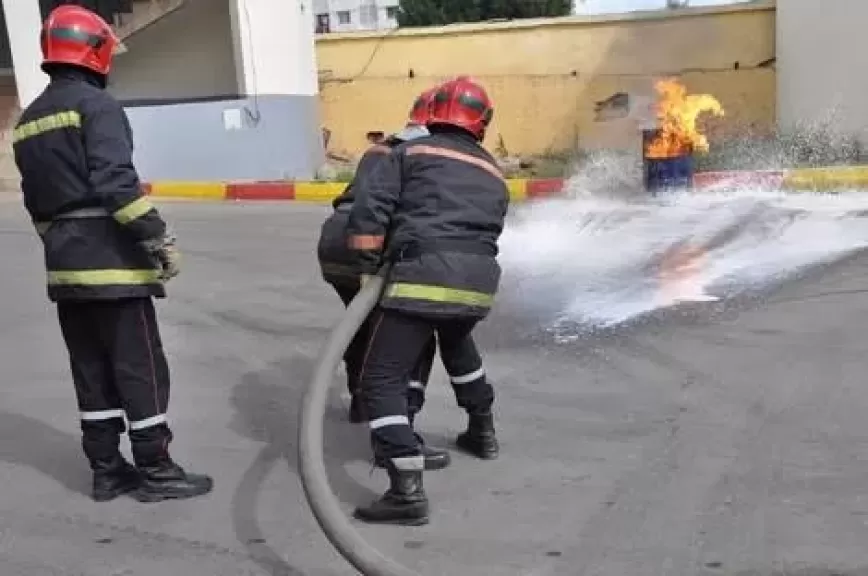 السيطرة على حريق داخل محل أدوات صحية بطنطا دون إصابات
