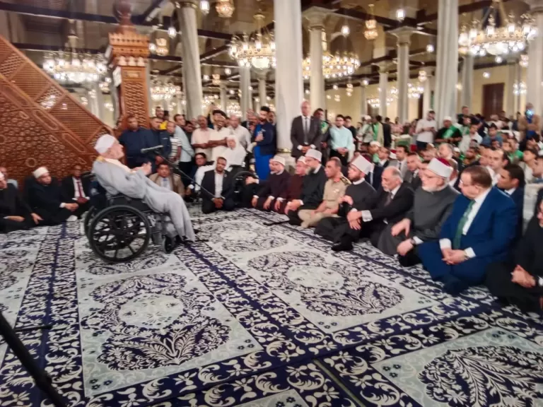 أحمد عمر هاشم يهنئ الرئيس خلال احتفال الهجرة ويشكر الصوفية