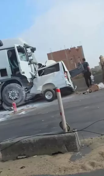 ارتفاع عدد وفيات حادث الطريق الإقليمي بالمنوفية إلى 14 بينهم أطفال