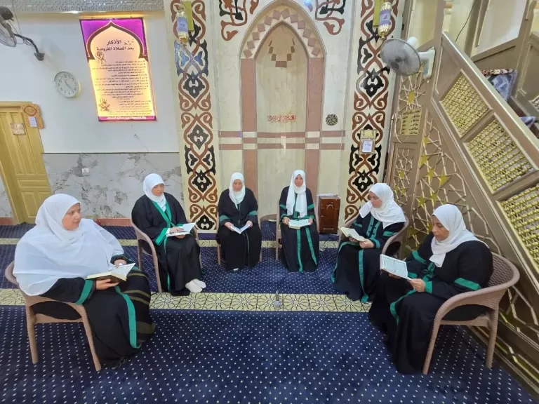 انطلاق قافلة الواعظات  لنشر الفكر الوسطي  بالمنصورة