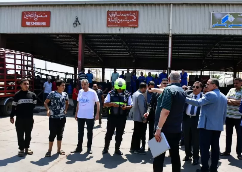 محافظ الدقهلية : تكليف وكيل وزارة التموين بتحرير محضر للتلاعب في أوزان اسطوانات الغاز بمحطة بسنديلة