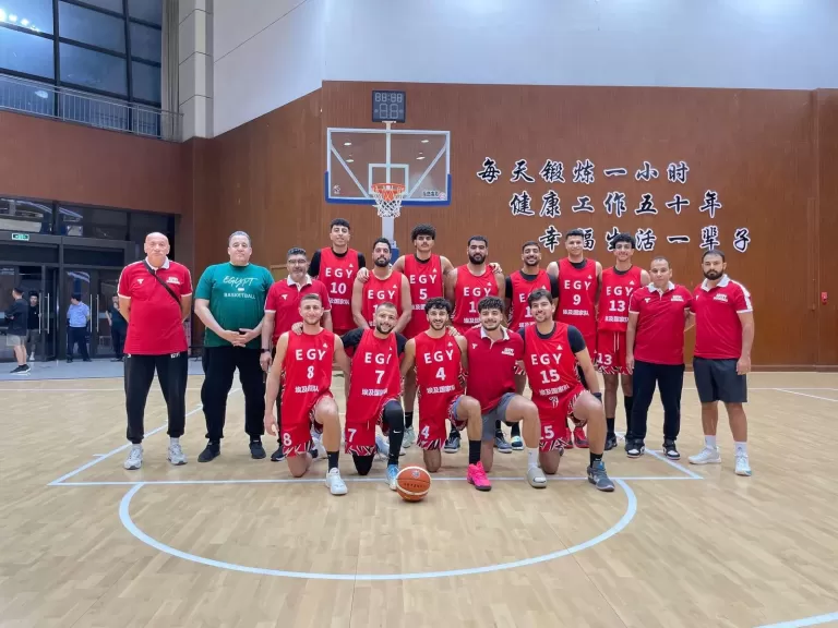 منتخب مصر الأولمبي يفوز على نجوم تشوجي في البطولة الدولية للسلة للسلة