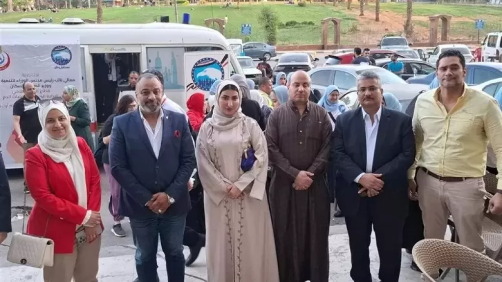 حزب ”مستقبل وطن” يطلق قوافل طبية مجانية وخدمات للتبرع بالدم في مدينة نصر