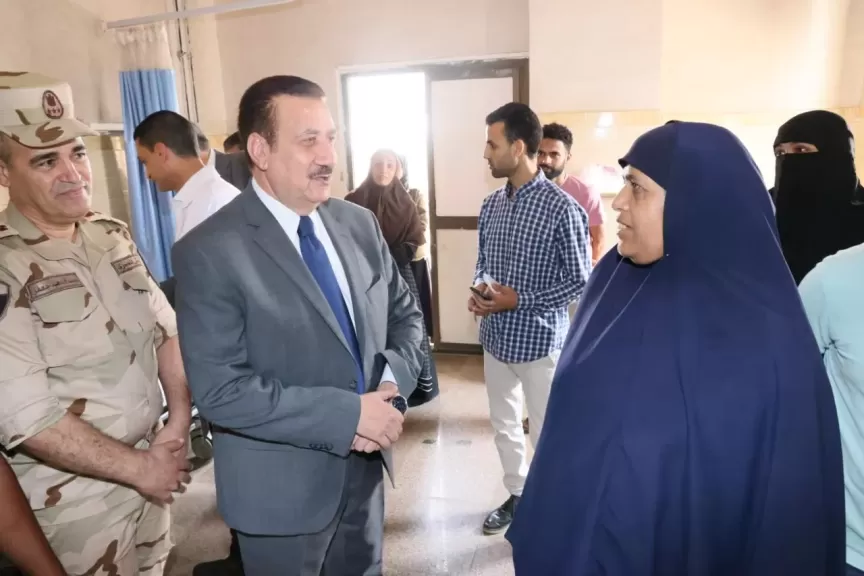 للمرة الثالثة.. محافظ المنوفية يزور مصابي حادث الإقليمي بمستشفى الجراحات المتخصصة