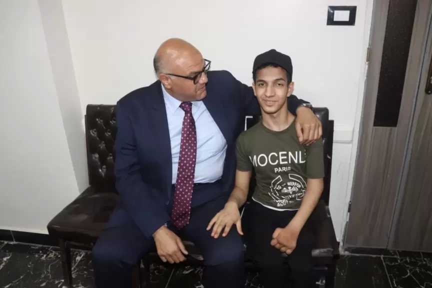 محافظ القليوبية يدعم ذوي الهمم ويوفير 3 فرص عمل لشباب من ذوى الإعاقة بطوخ