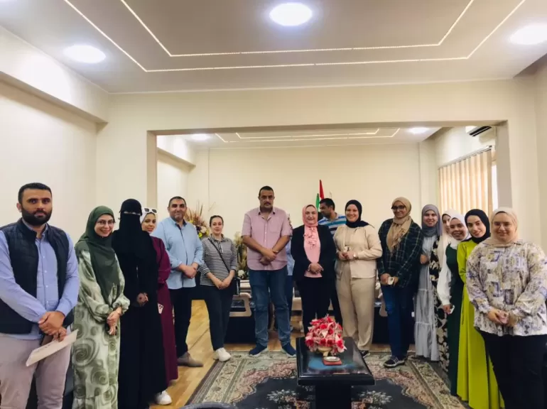 وكيل وزارة الشباب والرياضة بالدقهلية تلتقي بـ سفراء مشواري